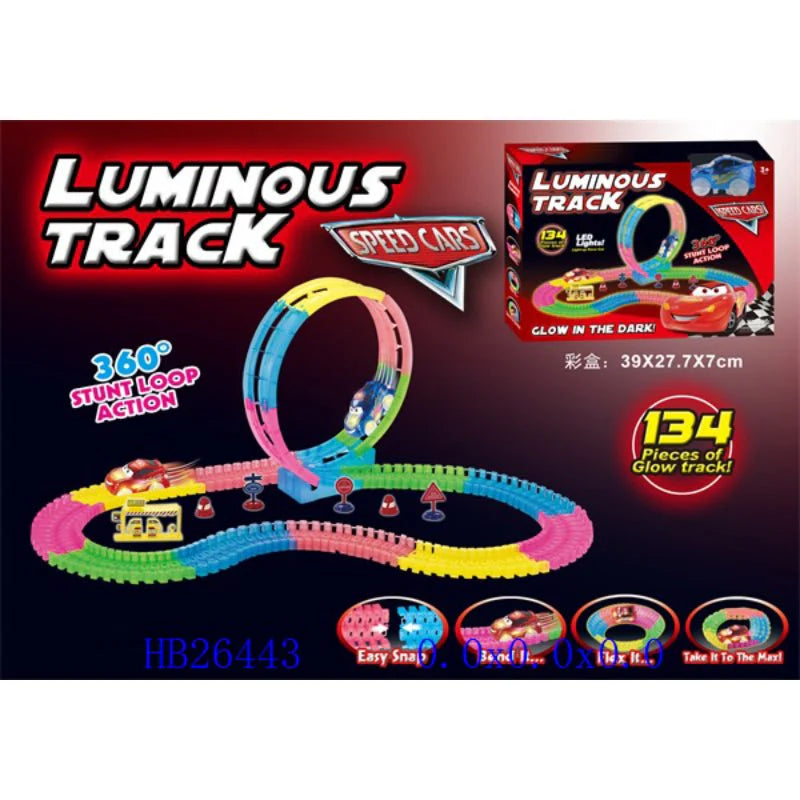 Luminous Car Track Set