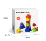 Rainbow Stacking Building Blocks