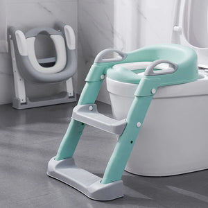 Toilet Potty Training Seat with Step Stool Ladder