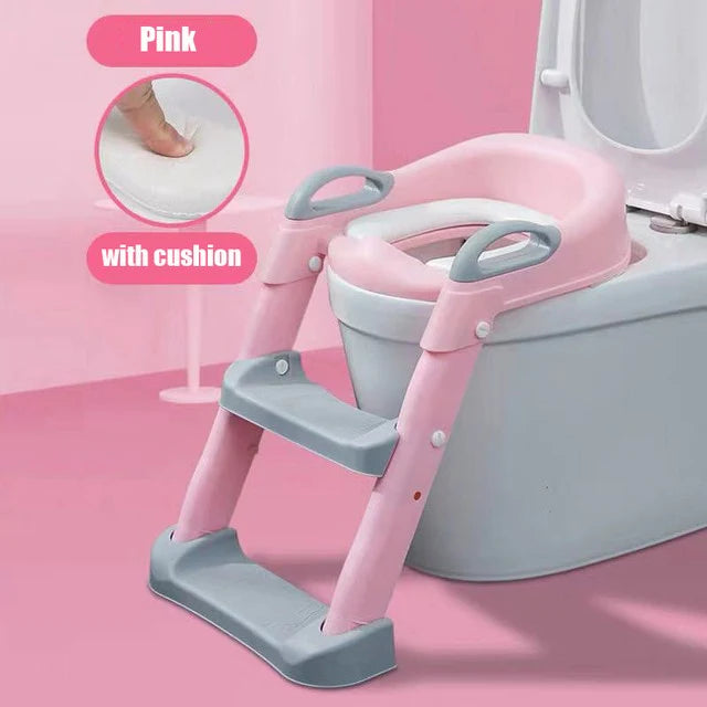 Toilet Potty Training Seat with Step Stool Ladder