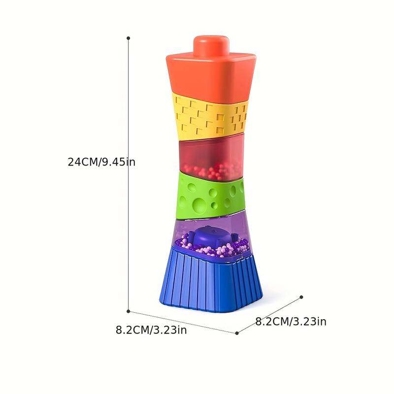 Rainbow Stacking Building Blocks