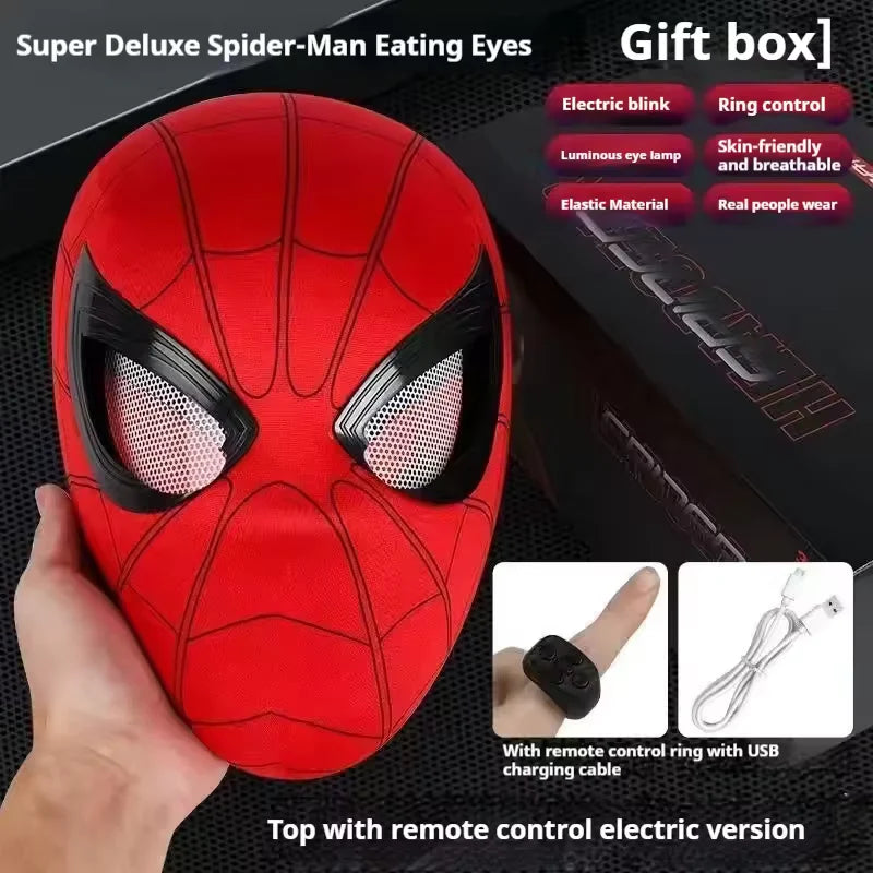 Spider-Man Mask with Moving Eyes