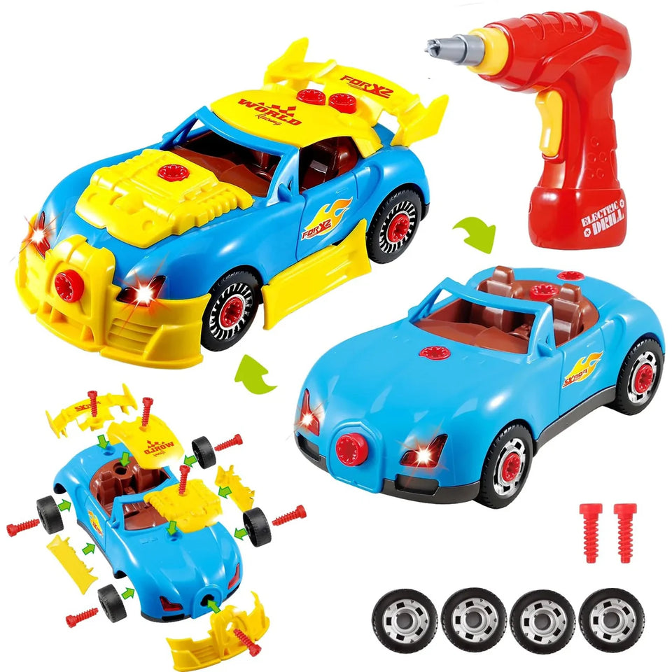 30 Pcs Engineering Car Set