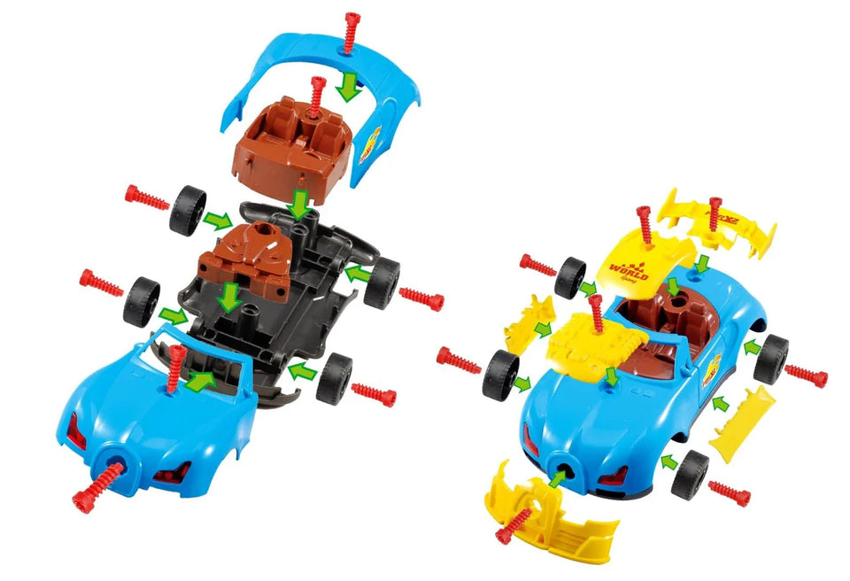 30 Pcs Engineering Car Set
