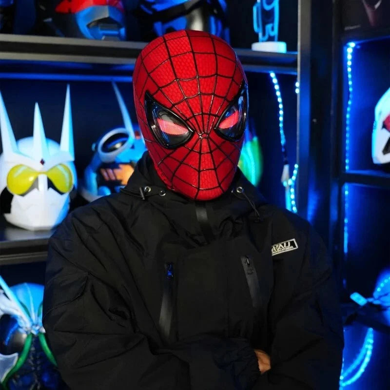 Spider-Man Mask with Moving Eyes