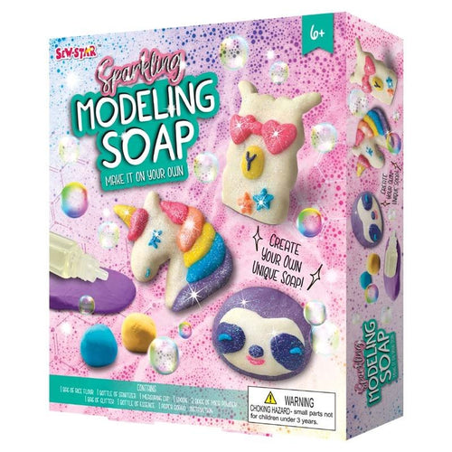 DIY Make Your Own Sparkling Modeling Soap Science Kit