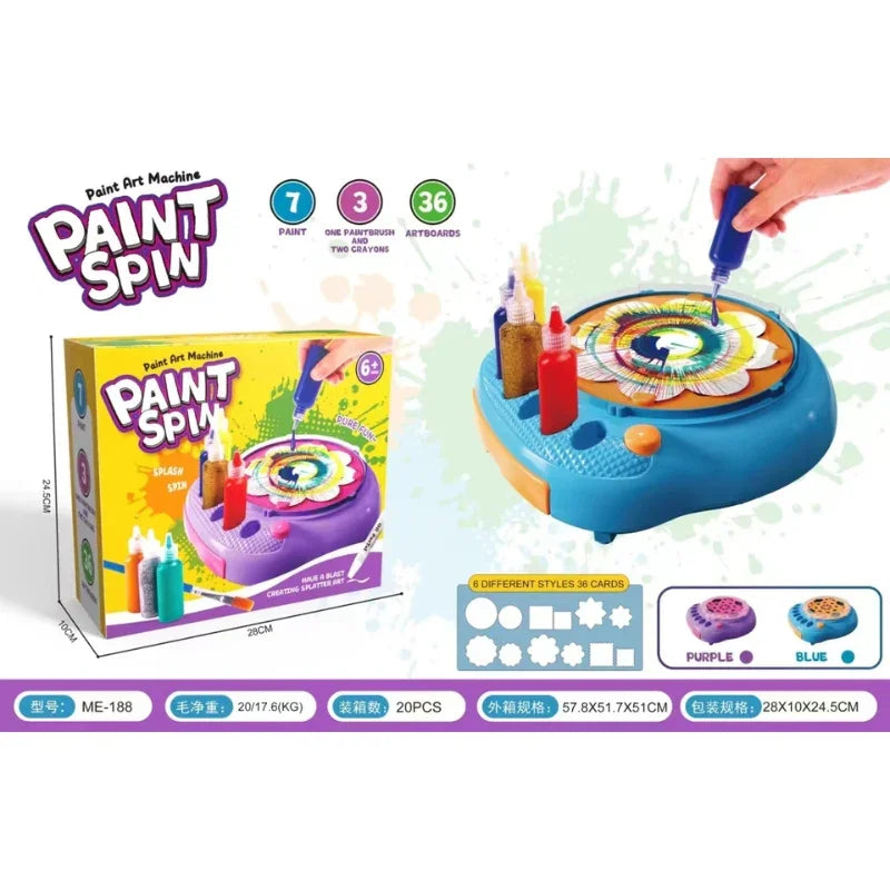 Paint Spinner Arts & Crafts Kit
