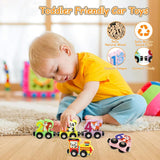 Wooden Magnetic Vehicle Number Train
